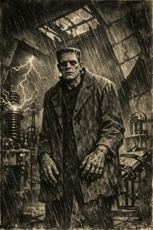 Frankenstein's Monster — Expressionist 1922
