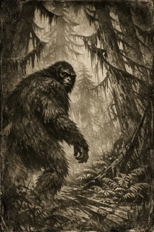 Sasquatch — Expressionist 1922