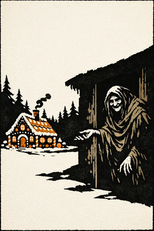 The Gingerbread Witch — Gallery Minimal