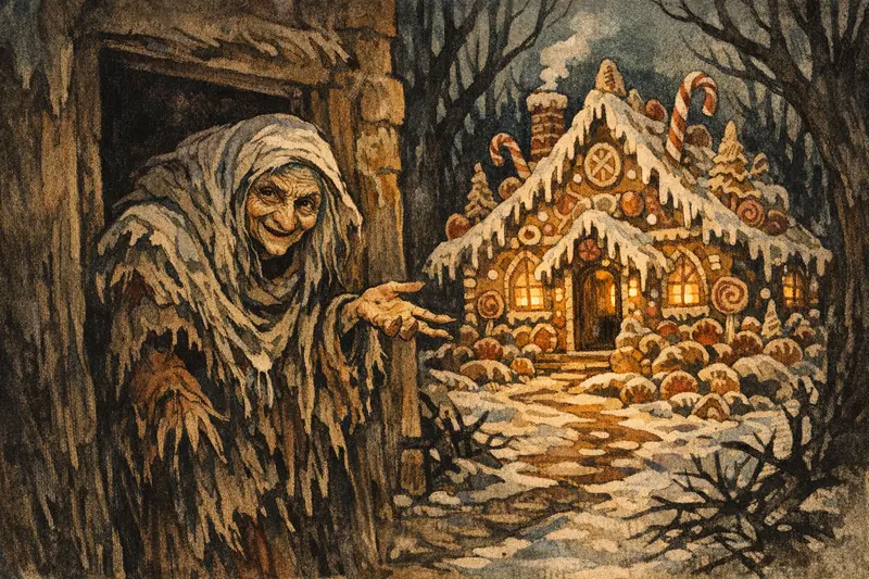 The Gingerbread Witch — Modern Storybook