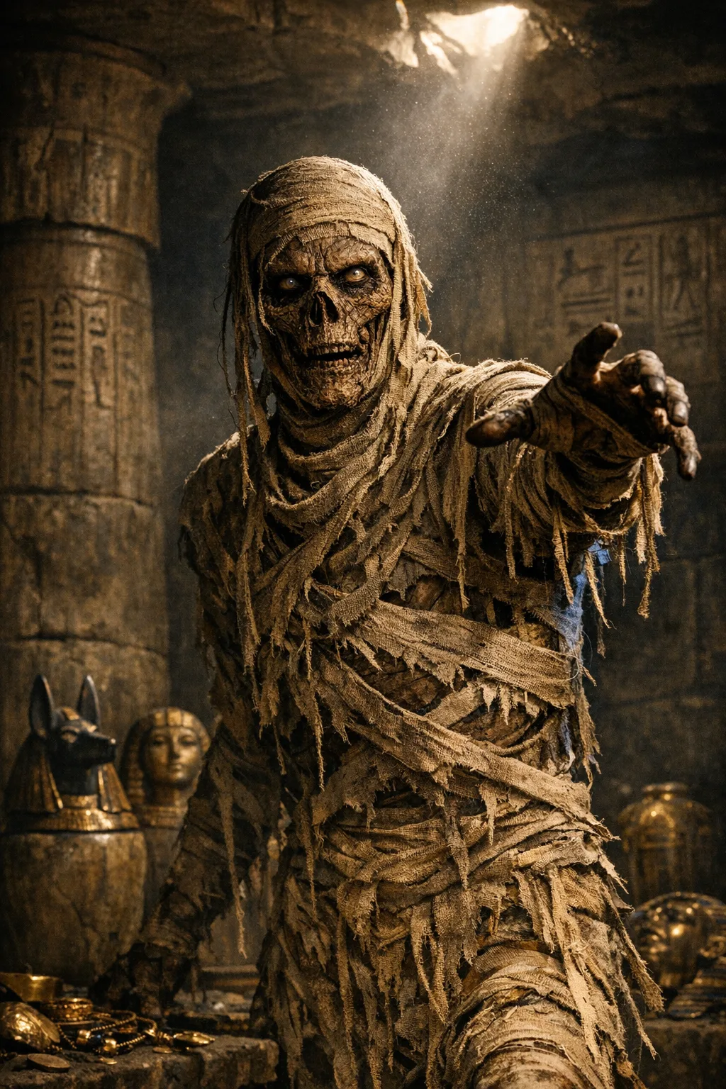 The Mummy — Practical Creature: Photoreal practical-effects creature design
