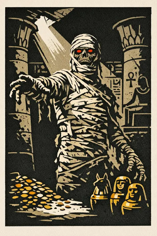 The Mummy — Limited Screenprint