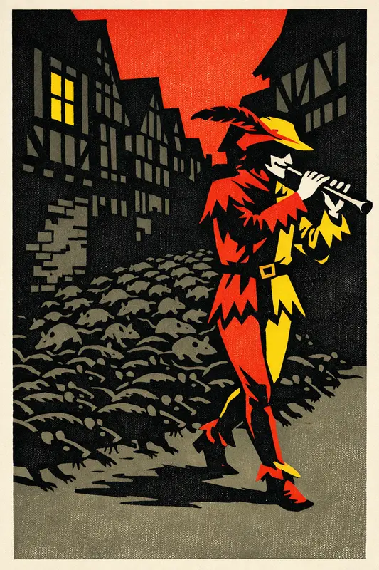 The Pied Piper — Limited Screenprint