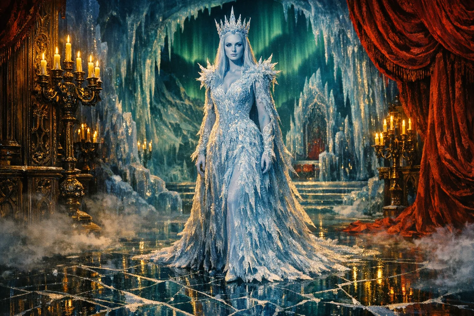 The Snow Queen — Gothic Colour 1958: 1958 British gothic, lurid saturated colour