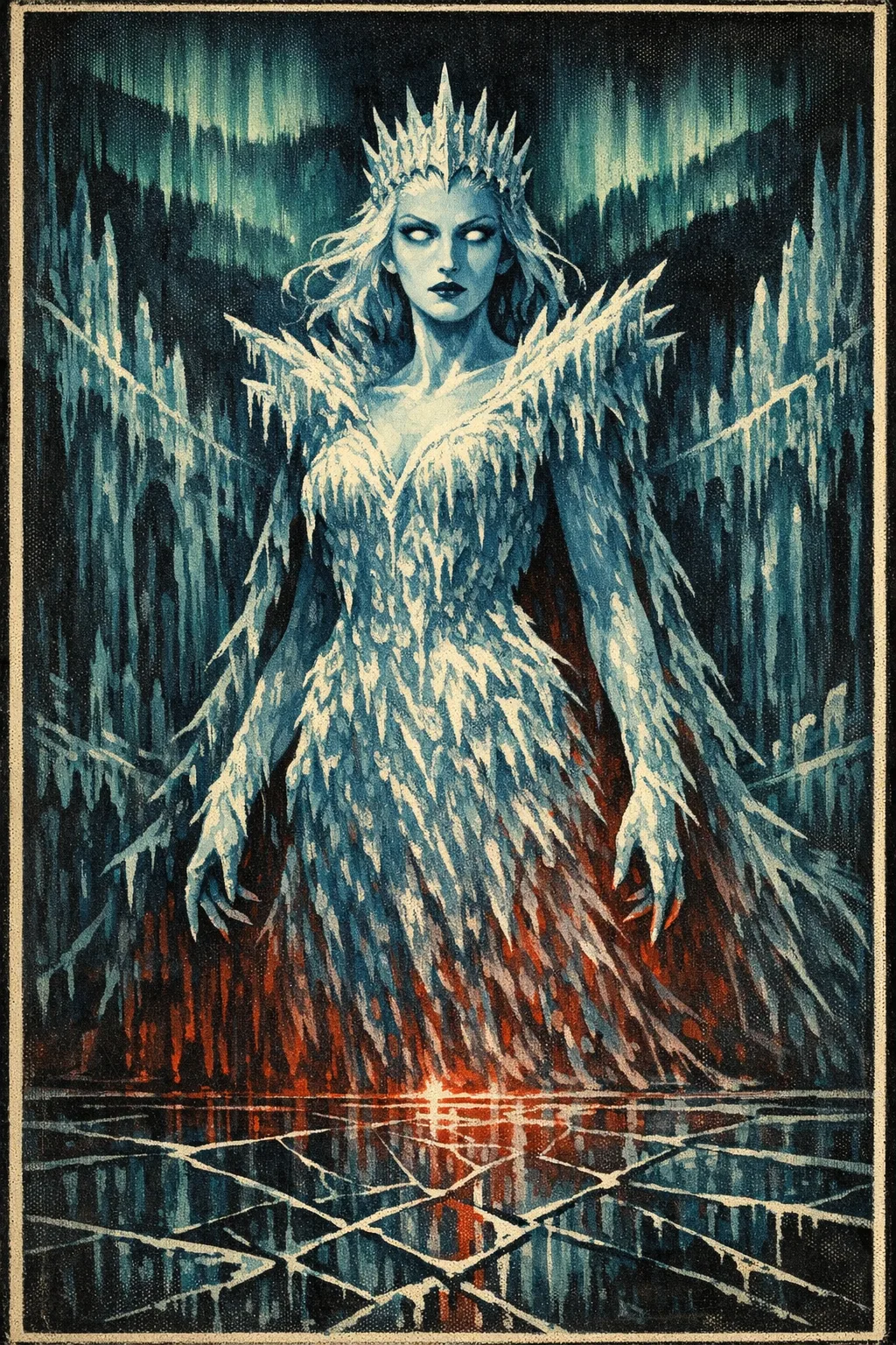 The Snow Queen — Universal 1931: Hand-painted studio-era lithograph poster