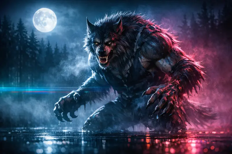 The Werewolf — Neon Noir
