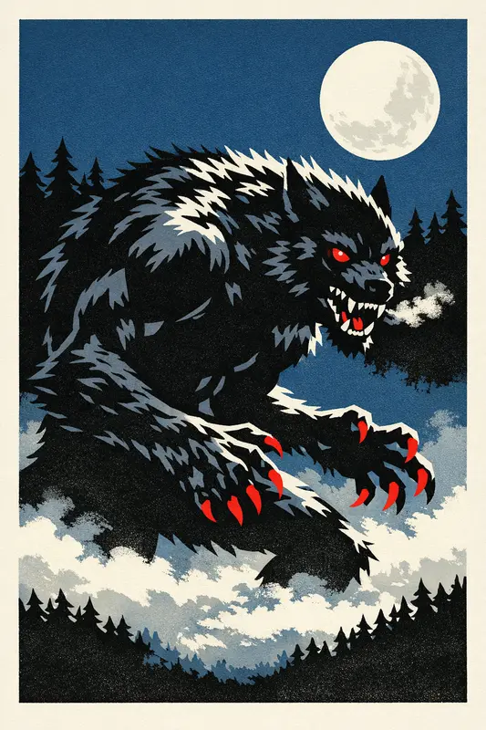 The Werewolf — Limited Screenprint