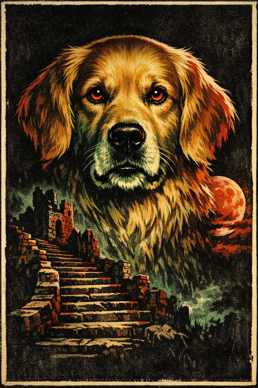 Rufus rendered as Backlot 1931: They are the monster on the one-sheet